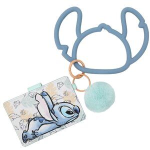 Disney Stitch Wristlet Wallet With Snap Closure